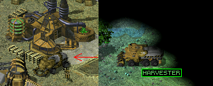 GDI harvester in Nod 3 (left) and Nod 4 (right).PNG