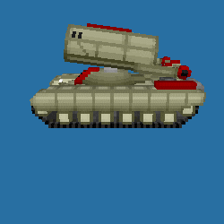 Soviet Rocket Launcher Tank - 3D.gif