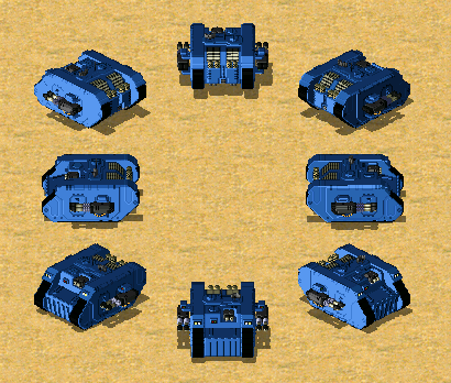 Space Marine Land Raider.gif