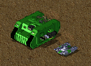 Space Marine Land Raider size comparison.gif