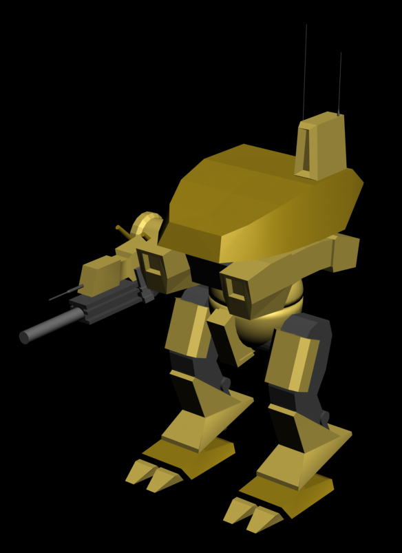 first 3D model [WIP] | Project Perfect Mod