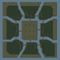 Central IslandTest {RA1 - Map} | Project Perfect Mod